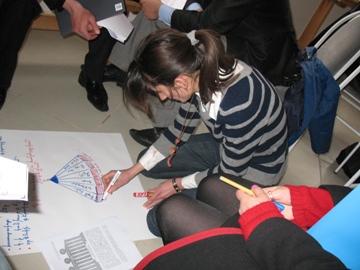 Armenia TEN Youth Participants Brainstorming Corruption Issues